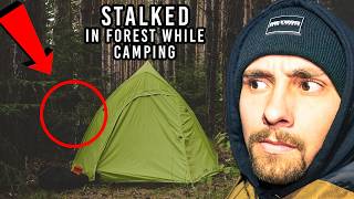 TERRIFYING CAMPING TRIP IN THE FOREST STALKED BY MAN AT NIGHT PINE BARRENS FOREST [upl. by Graaf394]