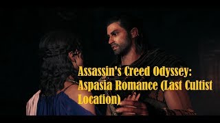 Assassins Creed Odyssey Aspasia Romance Last Cultist Location [upl. by Bo368]