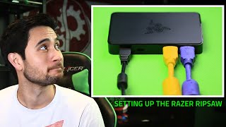 Razer Ripsaw  The Simplest Plug and Play Capture Card [upl. by Eiramasil]