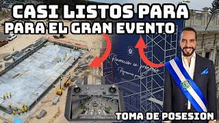 CASI LISTOS para El GRAN EVENTO  míralo tu mismo NUEVOS espacios PEATONALES centro histórico [upl. by Tanah255]