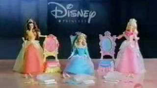 Disney Princess MATTEL Fantasy Fashions Commercial [upl. by Hilaria921]