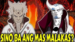 HAGOROMO VS ISSHIKI  SINO ANG MAS MALAKAS  NARUTO TAGALOG REVIEW [upl. by Cristen]