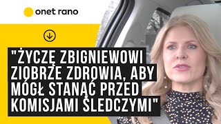 Renata Grochal życzę Zbigniewowi Ziobrze zdrowia aby mógł stanąć przed komisjami śledczymi [upl. by Aivatahs322]