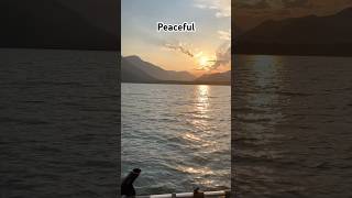 Relaxing Evening on a Lake fishing wildfish washington salmon trolling boat music ambient [upl. by Dmitri]