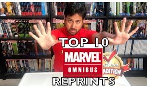 Top 10 Most Wanted Marvel Omnibus Reprints [upl. by Aceber397]