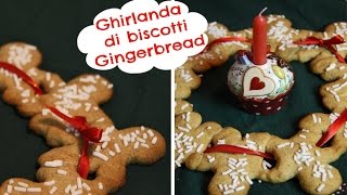 BISCOTTI PAN DI ZENZERO  Gingerbread Christmas Cookies  DIY [upl. by Lamaj]