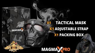 MagMax Pro Tactical Mask Unboxing amp Review [upl. by Aynnat]