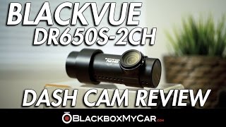 CLOUD CONNECTED DASH CAM Blackvue DR650S2CH Review  BlackboxMyCar [upl. by Nwahsyt]