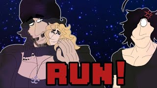 RUN animation meme original ‎odetari x Deming gift [upl. by Ecinrev]