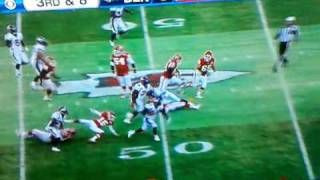 Jamaal Charles big hit [upl. by Gilman846]