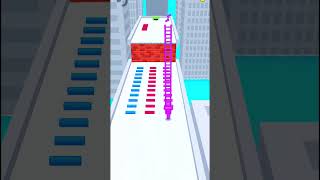 Ladder Master Runner 3D Game 14 rungame shorts [upl. by Emearg]