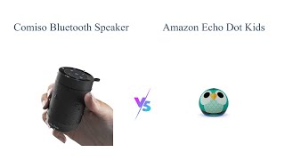 comiso Bluetooth Speaker VS Amazon Echo Dot 5th Gen Kids 🎵🦉 [upl. by Frymire]