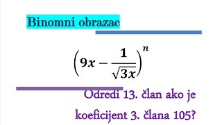 Binomni obrazac 2 [upl. by Sylvester144]