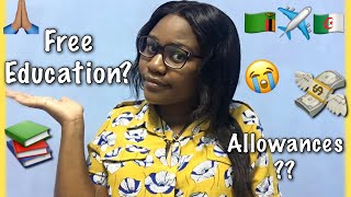 HOW I GOT TO ALGERIA ON A GOVERNMENT SCHOLARSHIP  Zambian YouTuber  Leah [upl. by Neile]