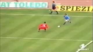 Serie A 19951996 day 32 Napoli  Sampdoria 10 Di Napoli [upl. by Obe832]