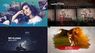 Top 10 SLIDESHOW Template After Effects 💖 [upl. by Gnirps797]