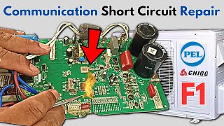 PELCHIGO Inverter Ac Communication Circuit F1 Error Repair [upl. by Vowel436]