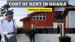 Cost of Living in Ghana  Renting two bedroom apartment at beautiful location in Accra [upl. by Isleana221]