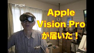 Apple Vision Proが届いた！ [upl. by Ykroc]