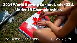 2024 World Rowing Senior Under 23 Under 19 Championships  Live Stream Day 4  morning session [upl. by Terb948]