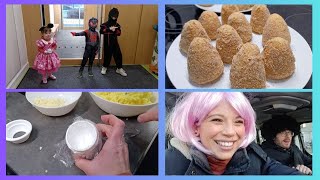 VLOG Carnevale e cucina mio marito Arancinie con lo strumentopolo [upl. by Alimak135]