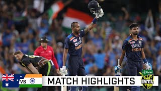 Pandyas power seals series win for India with epic chase  Dettol T20I Series 2020 [upl. by Capps]