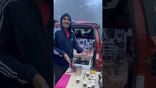 Camping mei Badlo ke beech Coffee coffee cooking camping enjoylife himachal shorts nature [upl. by Atima]