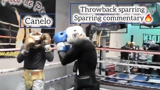 Throw Back Canelo Sparring Footage  Commentary [upl. by Morley]