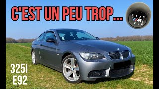 Ma nouvelle 325i E92 demi ligne INOX faite 🏡 [upl. by Wina]