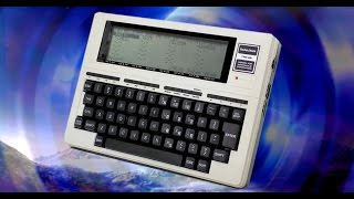 Tandy TRS80 Model 100 Review amp Demonstration o [upl. by Atiuqnahs522]