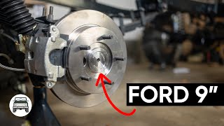 Early Bronco Rear Disc Brake Install  Ford 9 inch [upl. by Troyes]