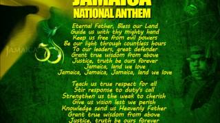 Jamaica National Anthem with Lyrics [upl. by Ulberto]