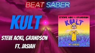 Beat Saber KULT Steve Aoki amp grandson ft Jasiah Expert  Made by me [upl. by Bryon]