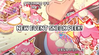 NEW quotExclusivequot Strawberry Crepe Update Event Revealed in Korean Video [upl. by Fabien775]