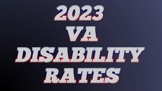 2023 VA Disability Pay Chart With amp Without Dependents [upl. by Hike324]