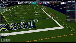 Dolphins vs Patriots TFL Wildcard [upl. by Rma]