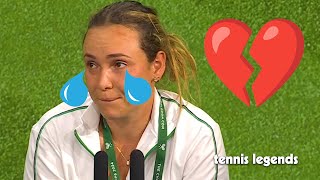 Donna Vekic in Tears EMOTIONAL Press Conference [upl. by Erdied]