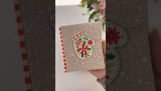 Needle Book  Embroidery  Enchanted Christmas Kit [upl. by Adanama430]