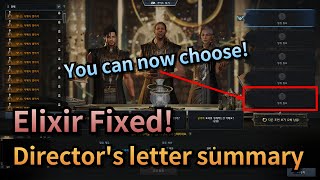 Lost Ark THEY FIXED THE ELIXIR Directors letter summary [upl. by Ingeberg651]