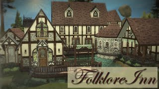 Folklore Inn  The Sims 4 Build  Cozy German Town Inspired Inn [upl. by Stetson]