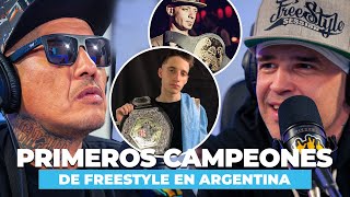 EL ORIGEN DEL FREESTYLE EN ARGENTINA con Frescolate y CNO [upl. by Yelrebmyk]