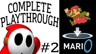 Mari0  Super Mario Bros Meets Portal  Gameplay EP 2 [upl. by Letch]