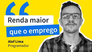 Prestando serviço para a antiga empresa  Histórias de Sucesso Alef Alves Lima  GetNinjas [upl. by Airotkciv]