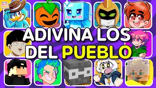 ¡Adivina quien Canta 🎮🎤 LOS DEL PUEBLO  👦🏻 Chuymine 💧 Awita 🐥🤪 Jardred xTurbo EloYT Palmita [upl. by Suirad]