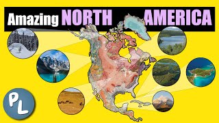 The Amazing Geography of NORTH AMERICA [upl. by Aicetal]