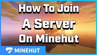 How to Join A Server  Minehut 101 [upl. by Bandler565]