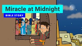 Bible story quotMiracle at Midnightquot  Primary Year C Quarter 2 Episode 4  Gracelink [upl. by Sugden]