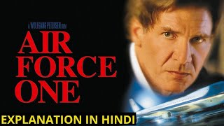 Air Force One 1997 Full Movie Explained In HindiUrdu  AVI MOVIE DIARIES [upl. by Merell]