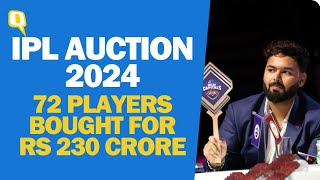 IPL Auction 2024 Mitchell Starc Becomes IPLs Most Expensive Player Trumps Cummins big Bid [upl. by Ralat]