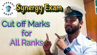 Synergy Exam Cut off Marks for All Ranks [upl. by Eras]